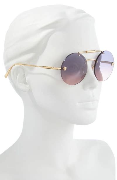 versace rimless round metal sunglasses|official Versace eyeglass frames.